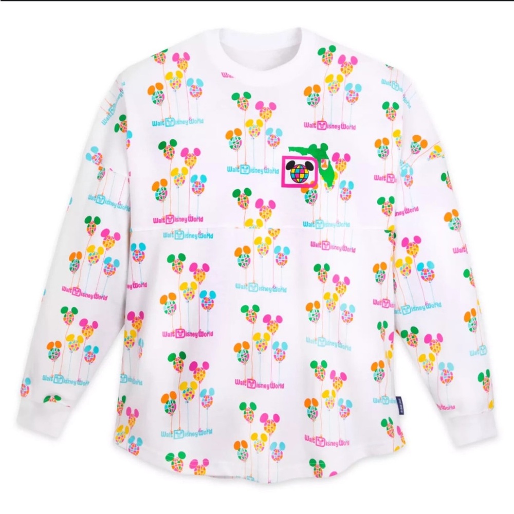 Walt Disney World Mickey Mouse Vault Balloon Spirit Jersey 50th Anniversary